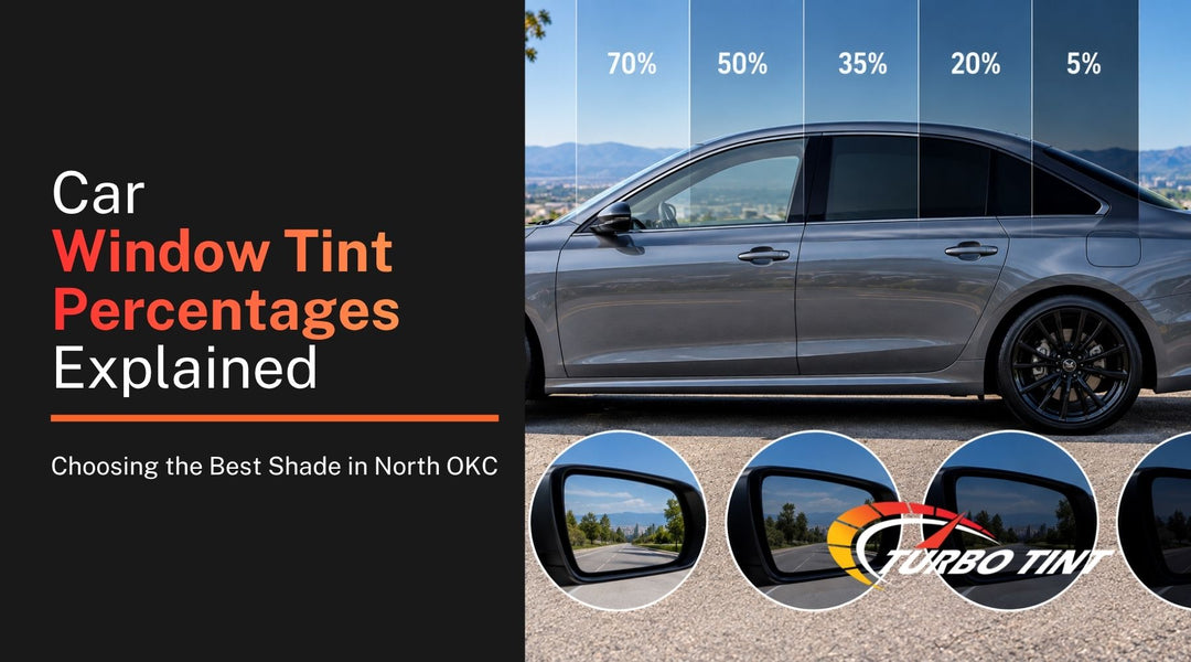 Car Window Tint Percentages Explained: Choosing the Best Shade in North OKC